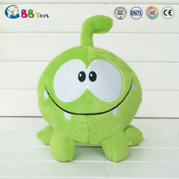 cut the rope/Om Nom/ the adorable monster,stuffed toy