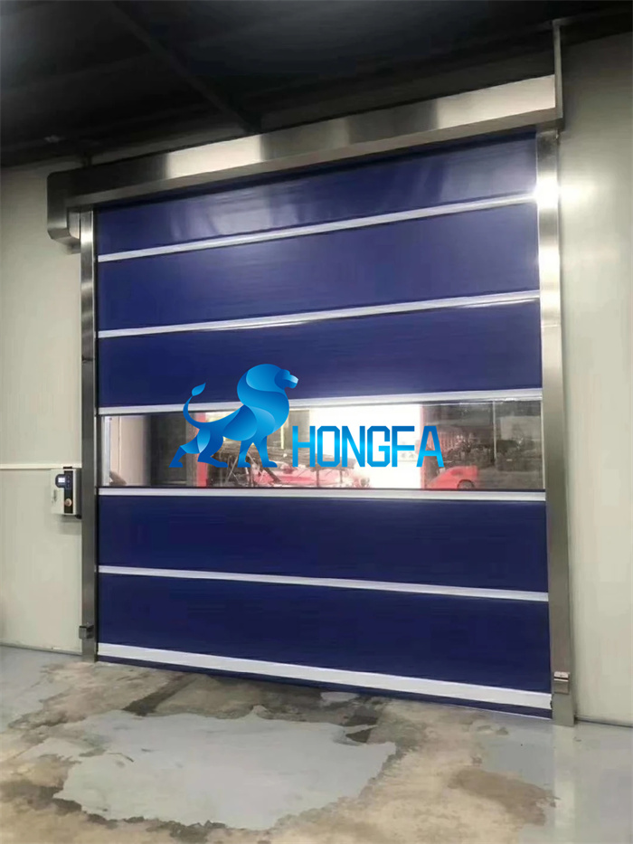 Infrared PVC High Speed Rolling Door