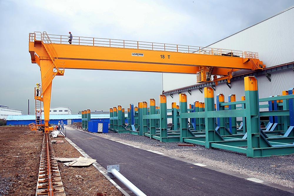 CE sertifikat tugas berat ganda girder crane kit