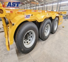 20ft Skeleton Container Semi Trailer - Container Trailer Chassis