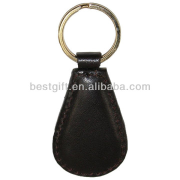 metal and leather key chain, fashion oem leather key chain