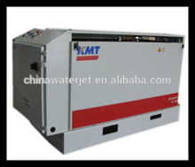 water jet cutting machine with KMT pump