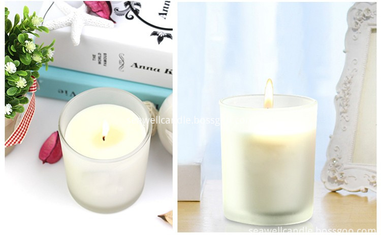 White Color Jar Candle 