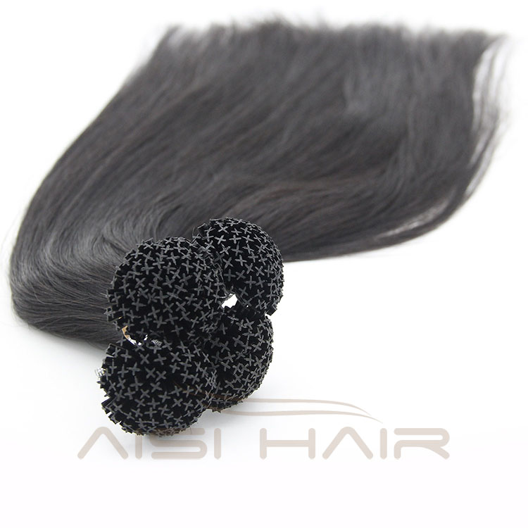 Aisi Hair Hot Sale Top Grade X-Tip Hair Extension Wholesale Natural Black Hair Extensions for Women