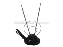 Universal three sections indoor telescopic mobile antenna