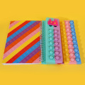 Silicone Sensory Stress Relax Fidget Notebook Bubble Cover