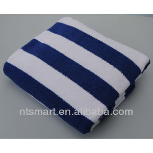 yarn-dyed bath towel