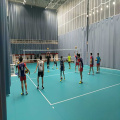 Tuiles de terrain de volley-ball d&#39;intérieur amovibles en PVC