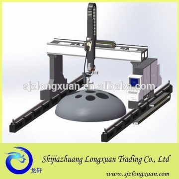 Gantry Cutting machine of Intersecting Lines on Cylindrical Shell and Head