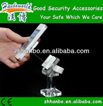 Security display retractable recolier lock device