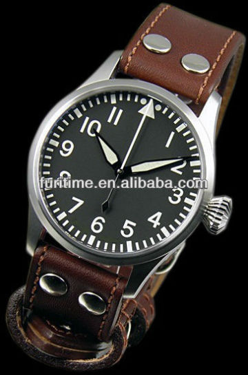 japanese movement mechanical watch automatic pilot watch