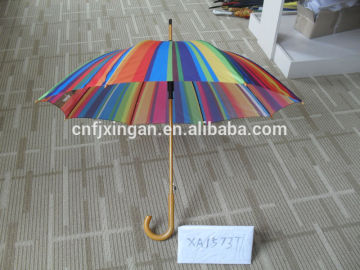 umbrella wooden handle