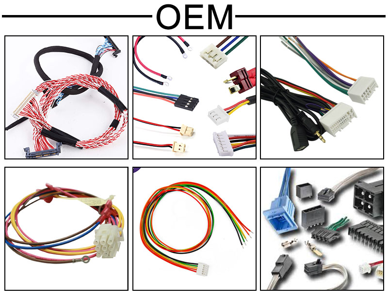 Complete Motor Radio Auto Wiring Harness met aangepaste 3.0 Pitch Dual-Row vrouwelijke behuizing of JST XH-connector