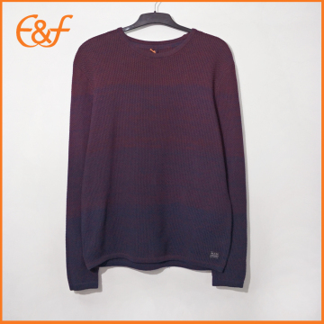 Round Collar Pullover Knitwear Sweaters For Men