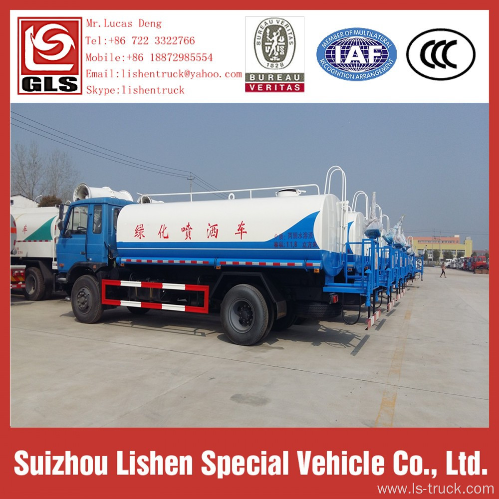 Dongfeng 145 Water Tanker Truck 180hp