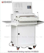 Multifunctional book binding machine,book binder XH-NB420