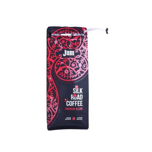 Matte Finishes Coffee Packaging Pouch With Strong Sealing Valve