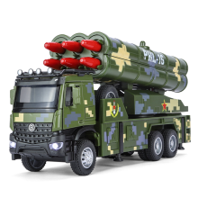 PHL-16 Remote Control Rocket Launcher Truck Alloy Model Car with Sound