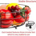 2 tier multifunctional and detachable fruit basket