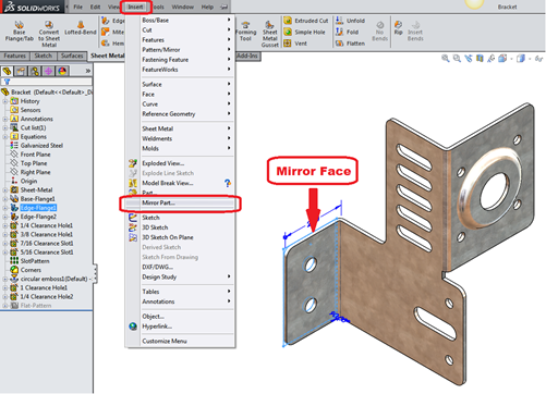 The Metal mount brackets for TV