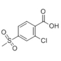 Acide 2-chloro-4-méthylsulfonylbenzoïque CAS 53250-83-2