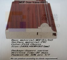 PVC Coate MDF Door Frame