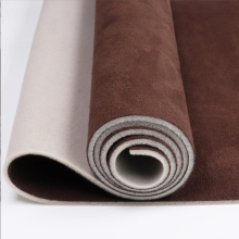 Black Suede Headliner Fabric with Foam Backing Material