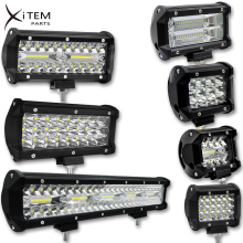4 Inch LED Light Bar Combo for Forklifts, ATV, Tractors, and Trucks - 60W LED Work Light