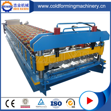 PLC Controlling Steel ZhiYe Profile Making Machine