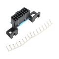 OBD2 16 pin con conector femenino arnés fijo hembra