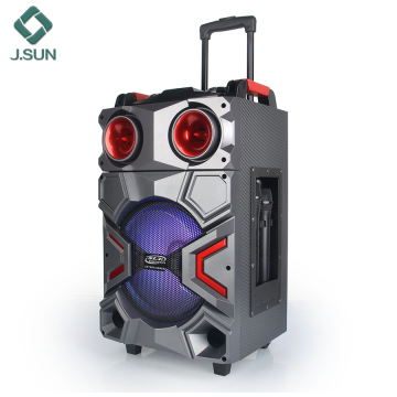 Portable speaker terbaik system on wheels with mic