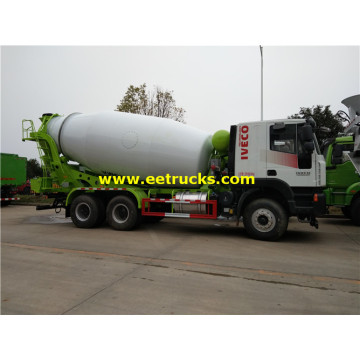Camiones mezcladores de cemento de hormigón Hongyan de 12m3