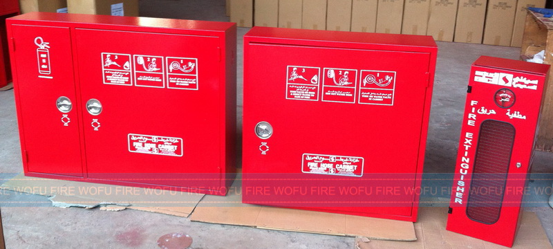 5-9KG single steel fire fighting extinguisher cabinet