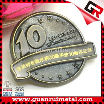 Promotional unique anniversary souvenir badge