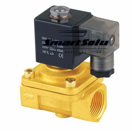 PU Series Brass Pneumatic Control Valve Solenoid Valve PU220-06