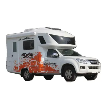 4*4 New Design 176hp Mini Semi-trailer Motorhome, Family sedan, Recreational Vehicle Off-road Camper Trailer With 6 Seats