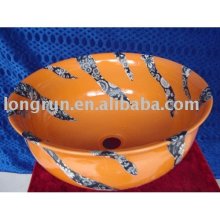 high quality colorful ceramic basin