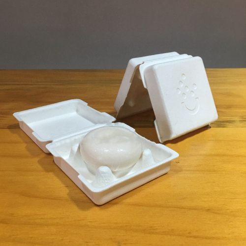 White Natural Bio-degradable Handmade Packaging Cardboard