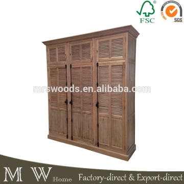 french top quality oak wood furniture oak wardrobe, french wood oak wardrobe, triple oak wardrobe