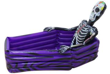 Halloween Toy Inflatable PVC Skeleton Decoration