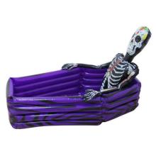 Decoración inflable del esqueleto del PVC del juguete de Halloween