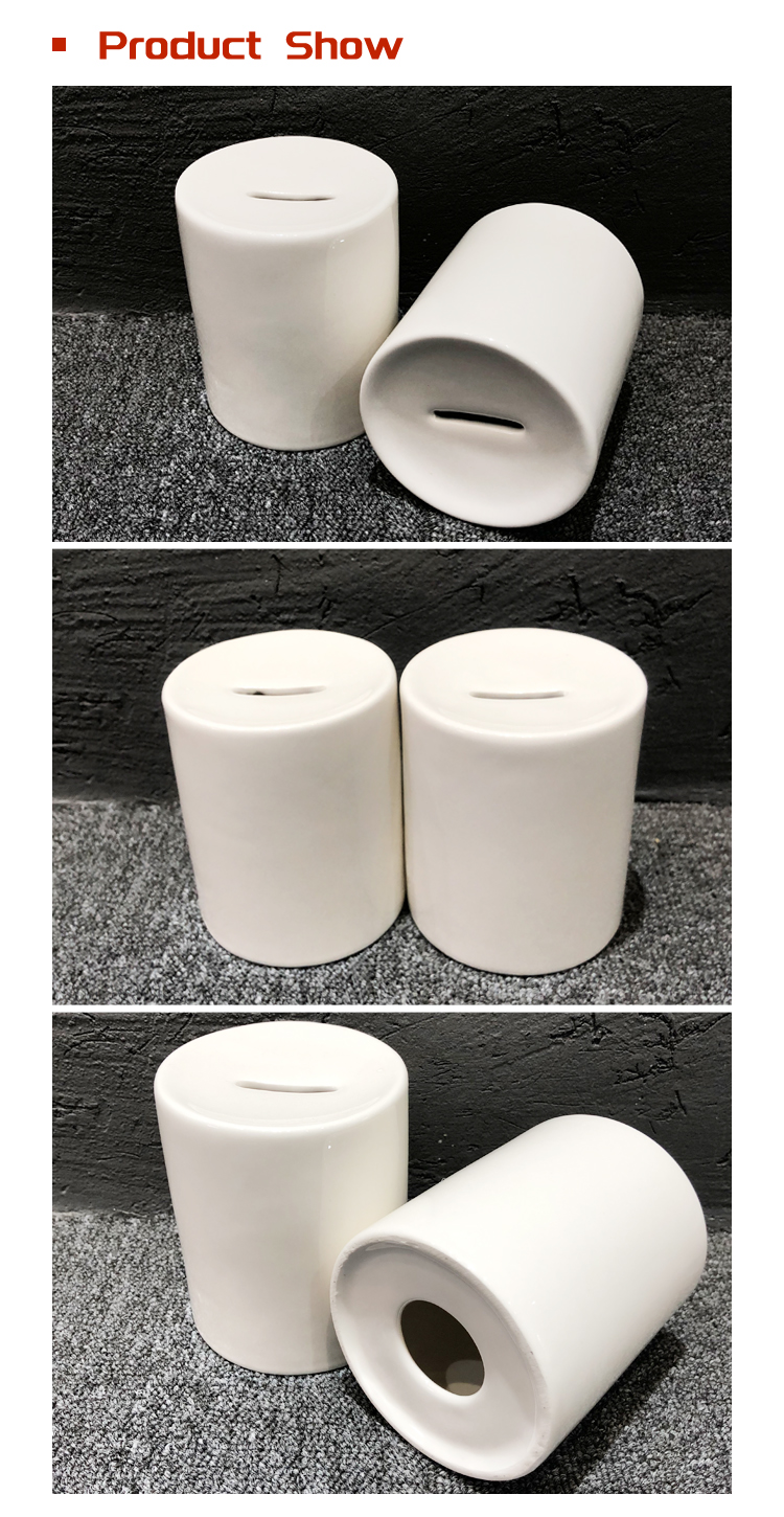 Wholesale high quality sublimation ceramic piggy banks