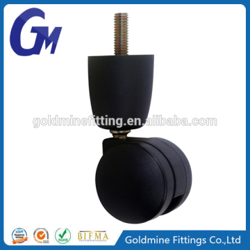 Promotion high quality bed caster wheels/u bracket bed caster