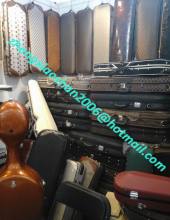 Supply all kinds of leather violin case / fiberglass box / cloth violin bags with cheaper prices