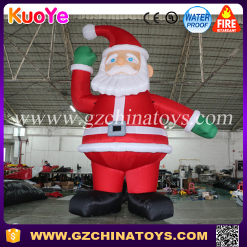 outdoor xmas 6m high inflatable santa christmas father cartoons