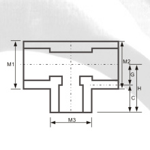 المحملة ASTM SCH80 UPVC الحد من اللون الرمادي الداكن