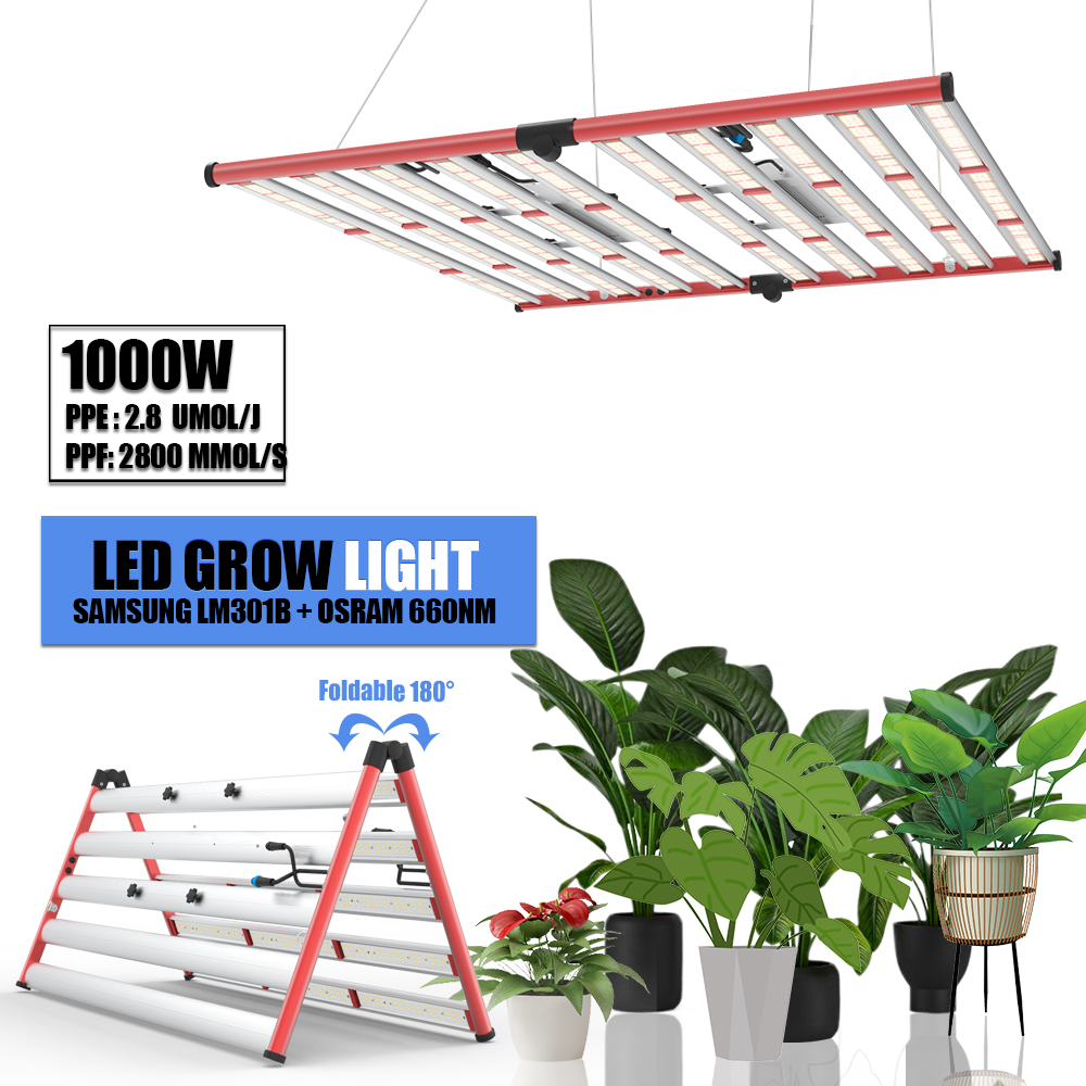 1000W Grow Light Ticari 10 Bar LM301B