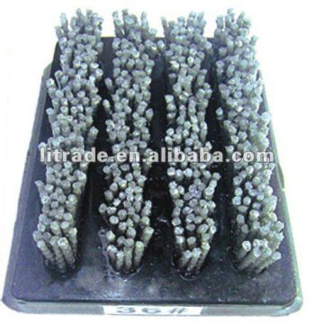 Stone tools brusher for making antique surface, brush cutter