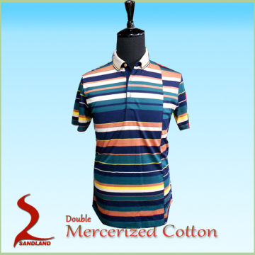 100% Double Mercerized Cotton Polo Shirt