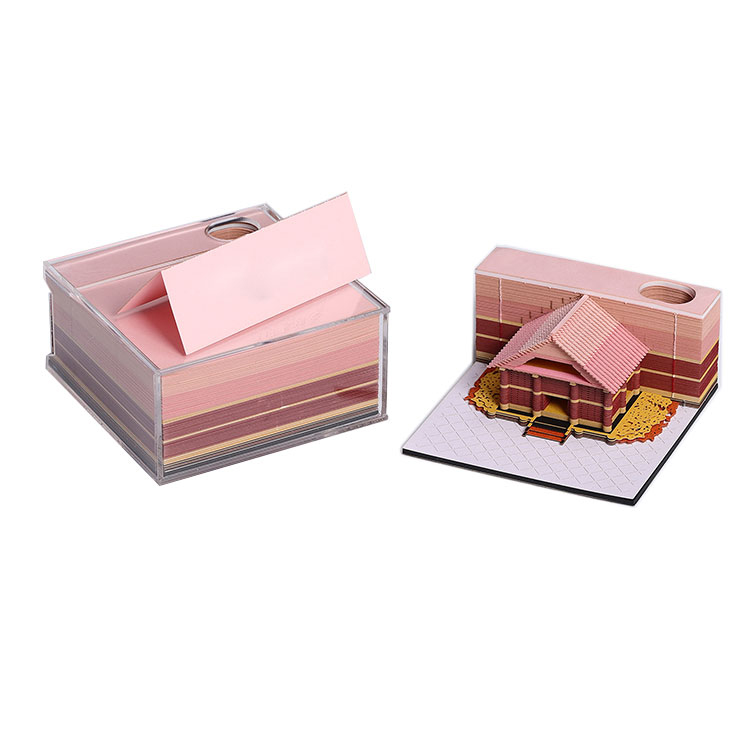 3D Sticky Note Memo Pads 